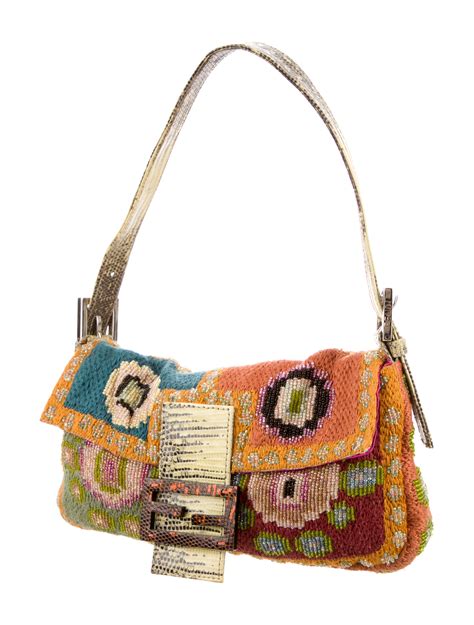 fendi beaded bag|fendi korea baguette bag.